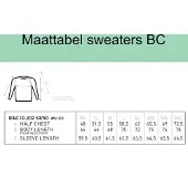 B&C Dames Sweater- KUTKERST- kersttrui-foute kersttrui-rood- rode sweater maat S Kut kerst