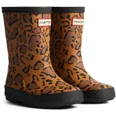 Hunter First Leopard Print Boot Unisex Regenlaarzen - Panterprint Combi