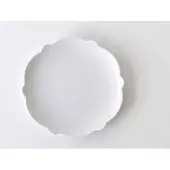 Alessi Side Plate Dressed White Porcelain 20,5 cm (Set van 4)