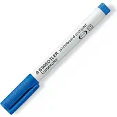 Staedtler Lumocolor Niet-permanent Whiteboard-marker Blauw Viltstift 97% Gerecycled