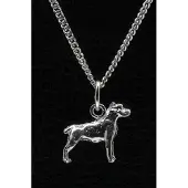 MOOYE ® - Collectie Zilveren Ca de bou ketting hanger - klein