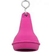 Combicraft Hotel sleutelhanger Mayfair met open onderkant 41x70mm roze - 5 stuks