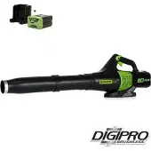 Greenworks 60V accu bladblazer + 2 Ah accu