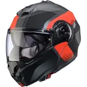 Caberg Duke Evo Indy Mat Grijs Rood Systeemhelm Maat XS