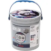 Bosch Pro Stainless Steel &amp; Metal 125 X 1 X 22.23 Mm Metaalslijpschijf 100 Eenheden