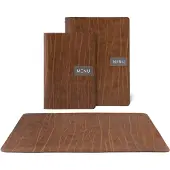 Securit Ruga-placemat van leer in bruin
