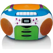 Lenco Draagbare radio met CD en cassette Kids Multi Colour - SCD-971
