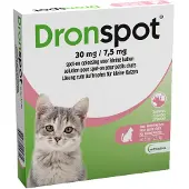 Dronspot Ontwormingspipet Middelgrote Katten 2 stuks