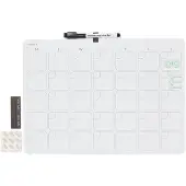 HEMA Whiteboard met marker en magneten 39.5x29.5cm maand