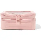 HEMA Toilettas 23x15x9cm dubbellaags transparant