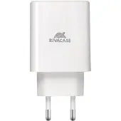 Rivacase MOBILE CHARGER WALL/WHITE PS4193