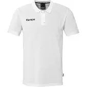 Kempa Prime Short Sleeve Polo Wit 140 cm Jongen