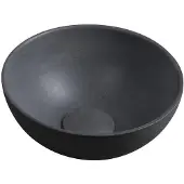 Sapho Minor Betonnen waskom, Ø26cm, mat antraciet