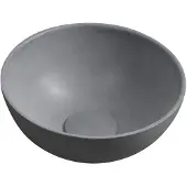 Hak Sapho MINOR Wastafel van beton, opzetmodel, diameter 26 cm, mat grijs