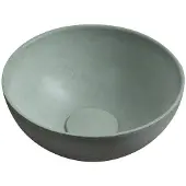 Sapho Minor Betonnen waskom, Ø26cm, mat groen