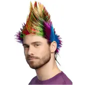 Fun Pruik Spiky Mike
