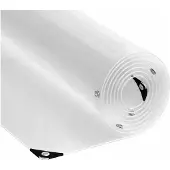 vidaXL Plantenafdekking met zeilringen 3x5 m PVC