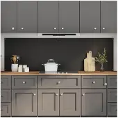 vidaXL Keukenachterwand 2 st Zwart 100 x 60 cm gehard glas