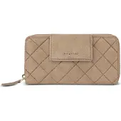 Bugatti portemonnee Fabia Ladies Long Zip Wallet Sand beige