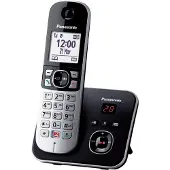 Panasonic KX-TG6861JTB, Telefoon, Grijs, Zwart