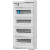 ABN A48A A48A Kleine verdeelkast Opbouw (op muur) Aantal groepen: 50 Aantal rijen: 4 Inhoud: 1 stuk(s)