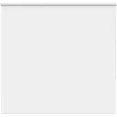 vidaXL Rolgordijn verduisterend 165x130 cm stofbreedte 161,6 cm wit