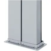 vidaXL Windscherm uittrekbaar 220x1000 cm zwart