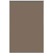 vidaXL Rolgordijn verduisterend koffie 160x210 cm stofbreedte 156,6 cm