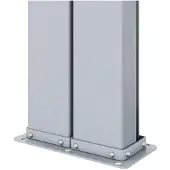 vidaXL Windscherm uittrekbaar 160x1000 cm zwart