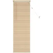 vidaXL Venetiaanse jaloezie Lichtbruin met Patroon 150 x 50 cm 25 mm