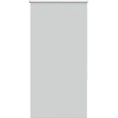 vidaXL Verduisteringsgordijn, lichtgrijs, 75x130 cm, stofbreedte 70,7 cm