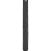 vidaXL Worteldoek 1x50 m polypropeen zwart