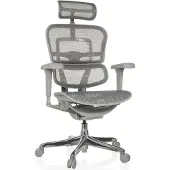 Hjh OFFICE Bureaustoel / directiestoel ERGOHUMAN ULTRA G GEN2 mesh grijs