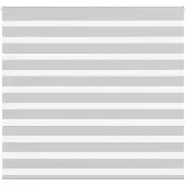 vidaXL Dubbele rolgordijn, lichtgrijs, 160x150 cm, stofbreedte 155,9 cm, polyester