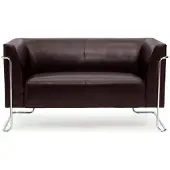 Hjh OFFICE CURACAO | 2-Zits - Lounge bank / sofa Bruin