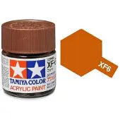 Tamiya Hobbyverf Acrylverf - XF-6 Copper - Matt - Acryl - 23ml Verf potje - 23 ml