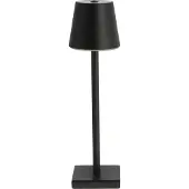 Cepewa Firenze Oplaadbare Led Tafellamp Ip44 Zwart 38 Cm