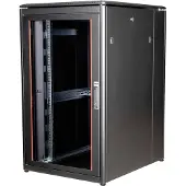 Roline 19-inch netwerkkast Pro 26 U, 800x1000 BxD Glazen deur zwart