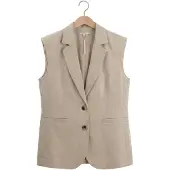 Notre-V Dames Blazers Nv-hilda - Beige - Maat S