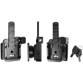 Brodit MultiMoveClip Long, with lock/key, with tilt-swivel