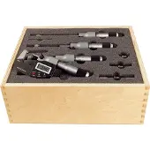 Format Beugelschroefmaat IP65 digitaal in etui 0-100mm
