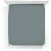 Bella Donna Jersey La Piccola Topperhoeslaken 120x190-200 cm cement-0219