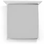 Bella Donna Jersey La Piccola Topperhoeslaken 100x190-200 cm mistgrijs-0700