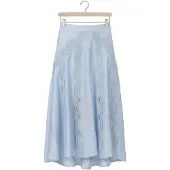 Copenhagen Muse Dames Rokken Cmcole-skirt - Lichtblauw - Maat S