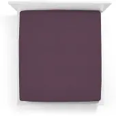 Bella Donna Hoeslaken Jersey Lits-Jumeaux violett-0546 180/200-200/220