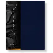 Dommelin Topper Hoeslaken 5-9 cm Navy (Percal 200TC)-160 x 210 cm