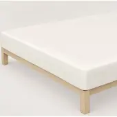 Schlafgut Pure Jersey Hoeslaken L - 140x200 - 160x220 181 Off-Withe