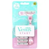 Gillette Venus Start - Shaver + 3 Heads