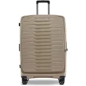 Stratic Gepäckstücke Novium 4 wielen Trolley L 75 cm met uitbreidingsplooi geel