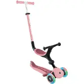 Globber Go Up Active Lights Scooter Roze Kinderen